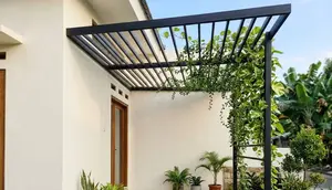 6 Desain Kanopi Menempel Dinding untuk Teras Sempit, Hemat Ruang dan Bikin Rumah Lebih Modern