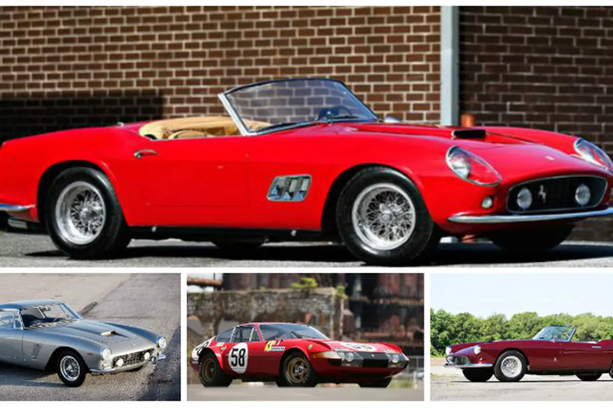 4 Ferrari Klasik Dilelang dengan Harga Rp 346 Miliar