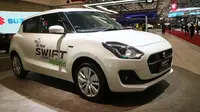 Suzuki Swift Hybrid tampil dipameran GIIAS 2018, mulai 2-12 Agustus 2018. (Herdi Muhardi)