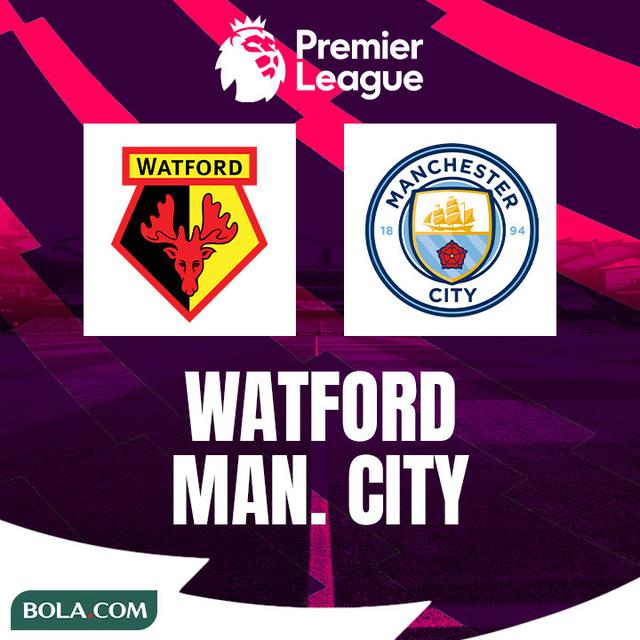 Premier League - Watford Vs Manchester City