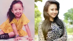 Penyanyi cilik yang satu ini terkenal dengan lagu 'Kuku Ku' dan 'Kampuang Nan Jauh Dimato'. Ketika kecil, tubuh Chiquita Meidy sedikit kerempeng. Tapi kalau dilihat sekarang, padat berisi. (Istimewa)