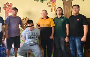 Satreskrim Polres Kepahiang menangkap pelaku diduga melakukan perbuatan rudapaksa ke adik ipar. (Foto: Istimewa).