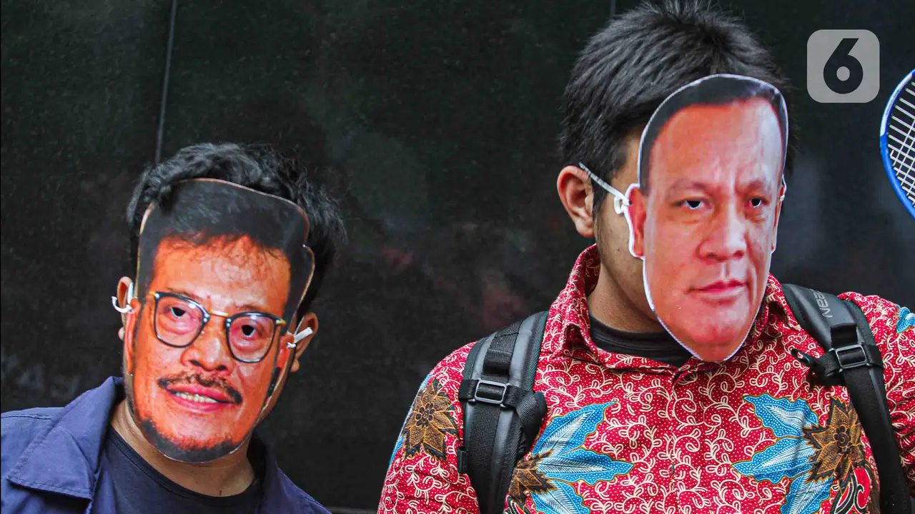Aksi Koalisi Masyarakat Sipil Anti Korupsi