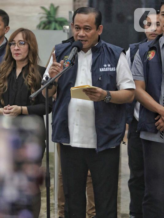 Kedua tersangka memberikan suap agar klub Y dapat menang dan naik ke divisi lebih tinggi yaitu Liga 1. (Liputan6.com/Angga Yuniar)