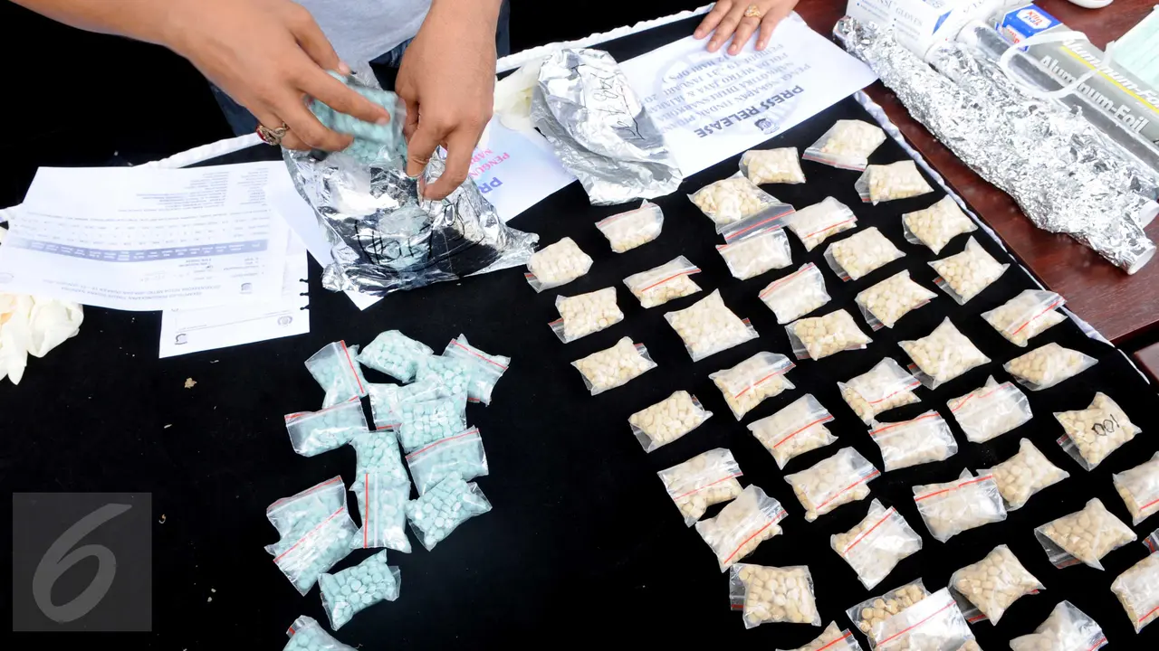 20160202-Polisi Tangkap Ratusan Tersangka dengan Barang Bukti Bernilai Miliaran