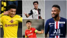 Mungkin sulit untuk mencari pengganti Lionel Messi di Barcelona jika pemain asal Argentina ini benar-benar memutuskan untuk pergi Camp Nou pada musim panas ini. Bila hal ini terjadi, berikut 6 pemain yang mungkin bisa gantikan Lionel Messi di Barcelona. (kolase foto AFP)