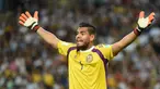 Sergio Romero resmi bergabung dengan MU pada 27 Juli 2015 setelah kontraknya bersama Sampdoria berakhir. Foto diambil pada 13 Juli 2014 saat Final Worl Cup anatar Argentina vs Jerman di Stadion Maracana di Rio de Janeiro. (AFP Photo/Patrik Stollarz) 