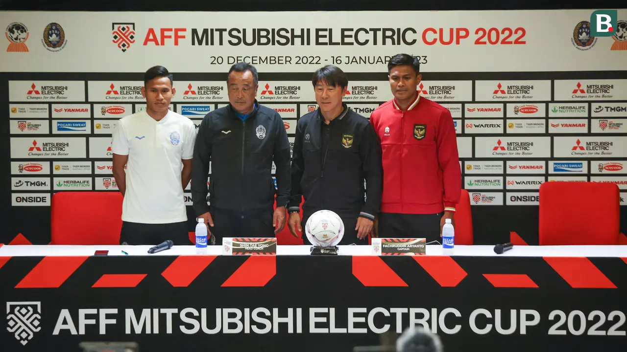 Konferensi Pers Prematch Indonesia Vs Kamboja Piala AFF 2022
