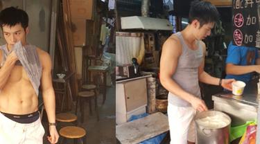 Super Hot Dan Seksi Pria Ini Terlihat Sedang Menjual Tahu Lifestyle Fimela Com