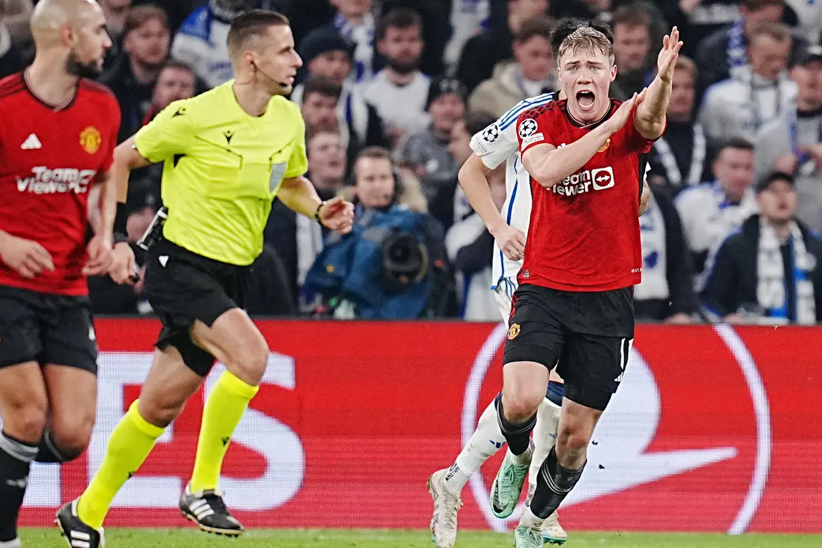Rasmus Hojlund - Manchester United - Liga Champions