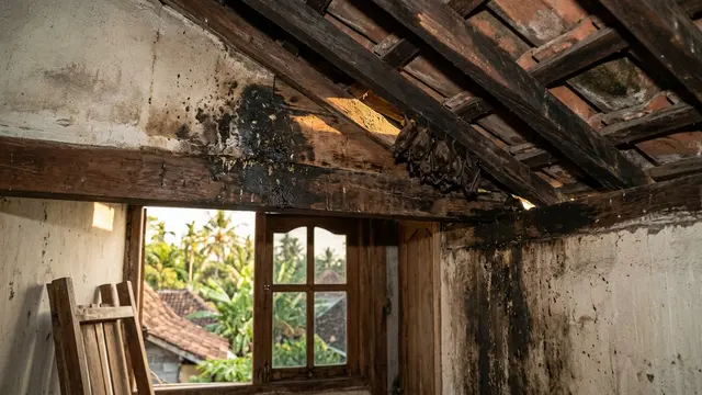 Cara Mengetahui Rumah Menjadi Tempat Bersarang Kelelawar (AI Generated)