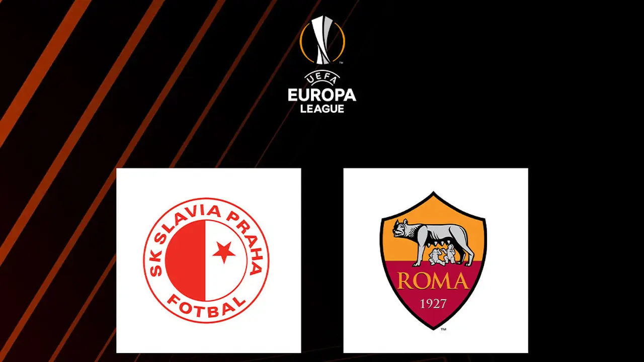 Liga Europa - Slavia Prague Vs AS Roma