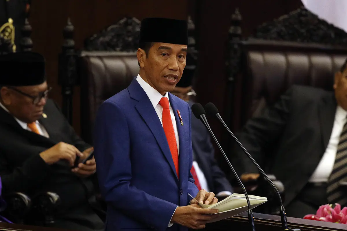 Jokowi Serahkan Nota Keuangan dan RUU APBN 2020 kepada DPR