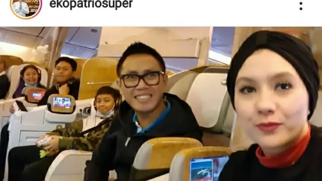 Eko Patrio dan Keluarga