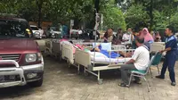 Diguncang Gempa, Pasien RS di Depok Dievakuasi ke Tempat Parkir