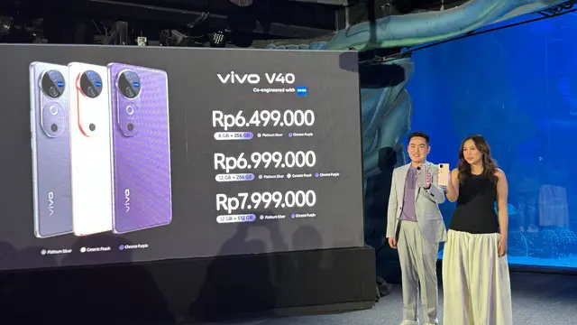 Peluncuran Vivo V40. Liputan6.com/Yuslianson