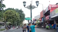 Jalan Malioboro Yogyakarta terus dipercantik (Liputan6.com / Switzy Sabandar)