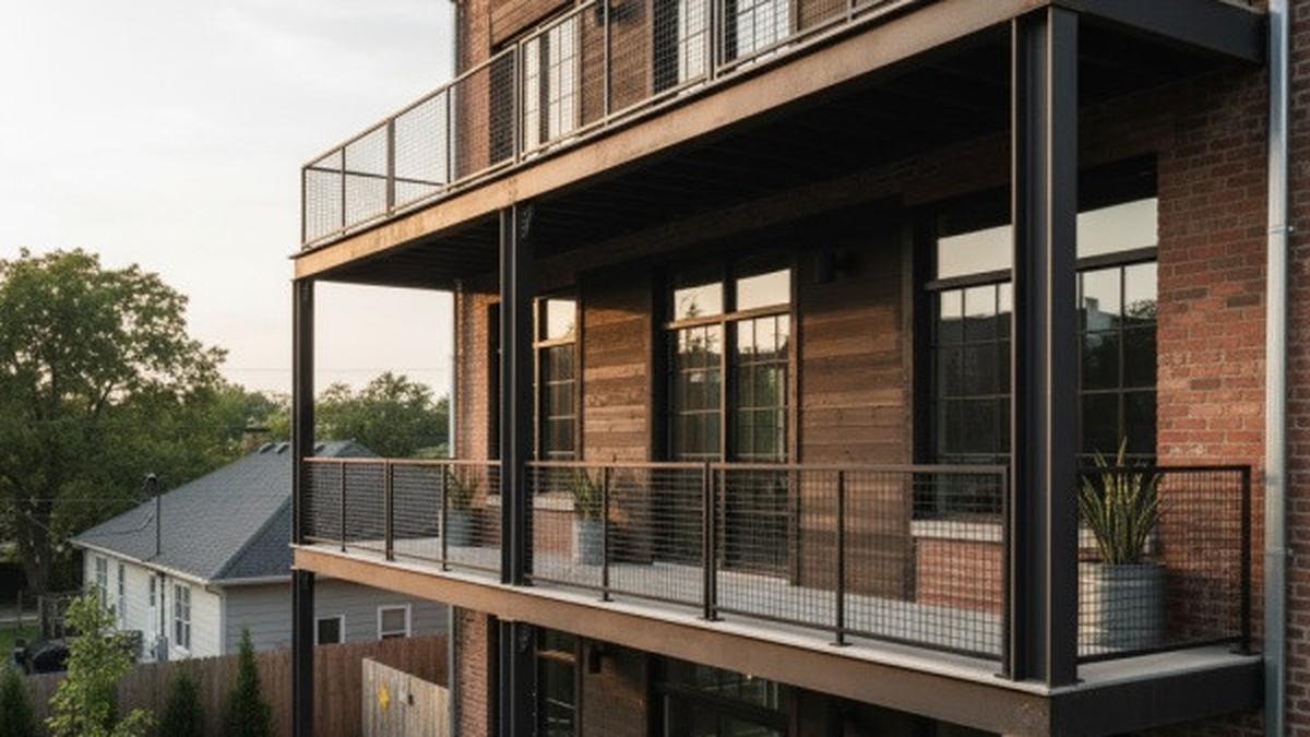 7 Contoh Pagar Balkon Rumah yang Aman dan Estetik, Beri Perlindungan Maksimal