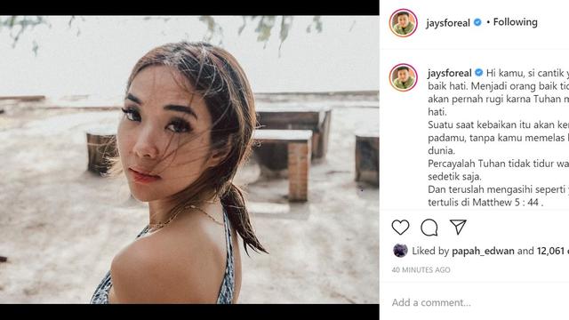 Gisel - Wijin (Foto: Instagram/@jaysforeal)