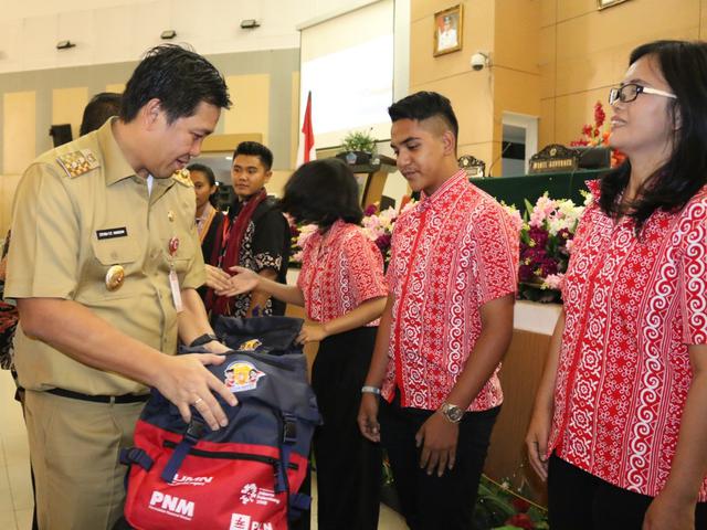 Saat Pelajar Sulut Dan Ntt Antusias Ikuti Program Siswa Mengenal Nusantara Bisnis Liputan6 Com