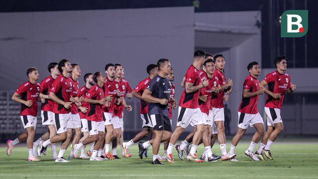 Foto: Timnas Indonesia Gelar Latihan Perdana di Jakarta Jelang Kualifikasi Piala Dunia 2026 Melawan China