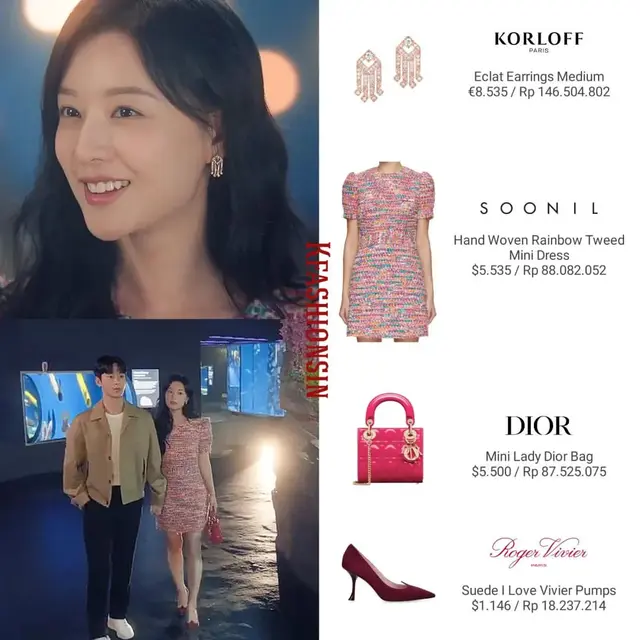 6 Gaya Fashion Fantastis Kim Ji Won dari Serial Queen of Tears, Pakai Korset Harga Rp34 Juta