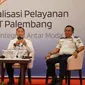 Ngobras (Ngobrol Bareng Media dan Komunitas) dengan tema “Optimalisasi Pelayanan LRT Palembang Melalui Integrasi Antar-Moda” di Wyndham Hotel Palembang pada tanggal 6 Desember 2023.