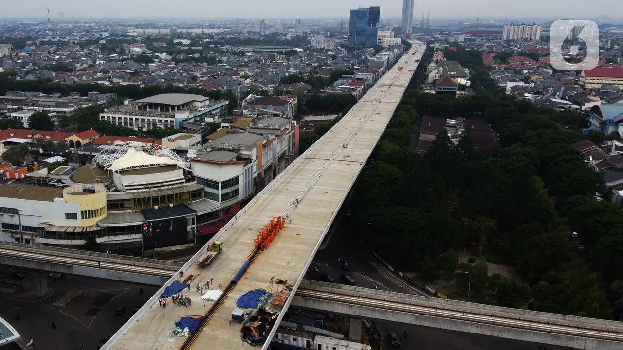 Konstruksi Jalan Tol Layang Kelapa Gading