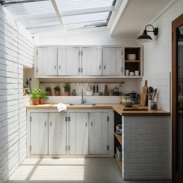 Inspirasi Dapur Budget Rp5 Juta Gaya Scandinavian di Rumah Gang Sempit