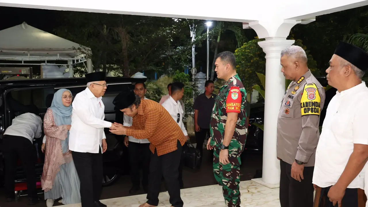 Wapres Ma'ruf Amin Mudik ke Banten. (Senin, 14/10/2024). (Pemprov Banten).
