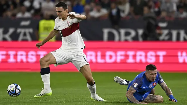 Hasil Slovakia vs Portugal Kualifikasi EURO 2024