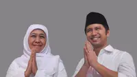 Khofifah Indar Parawansa-Emil Elestianto Dardak. (Liputan6.com/Dian Kurniawan)