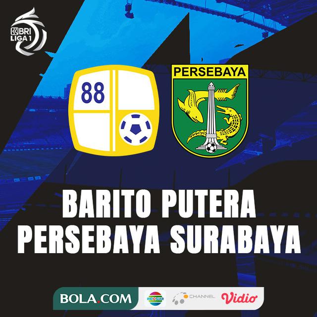 BRI Liga 1 - Barito Putera Vs Persebaya Surabaya