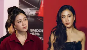 Sherina Munaf Tampil dengan Dua Makeup Look Berbeda Saat Bertemu Lisa BLACKPINK di Bangkok