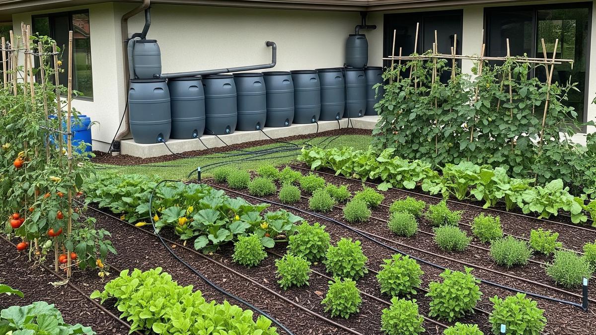 7 Model Penampung Air Hujan untuk Rumah dengan Kebun Produktif