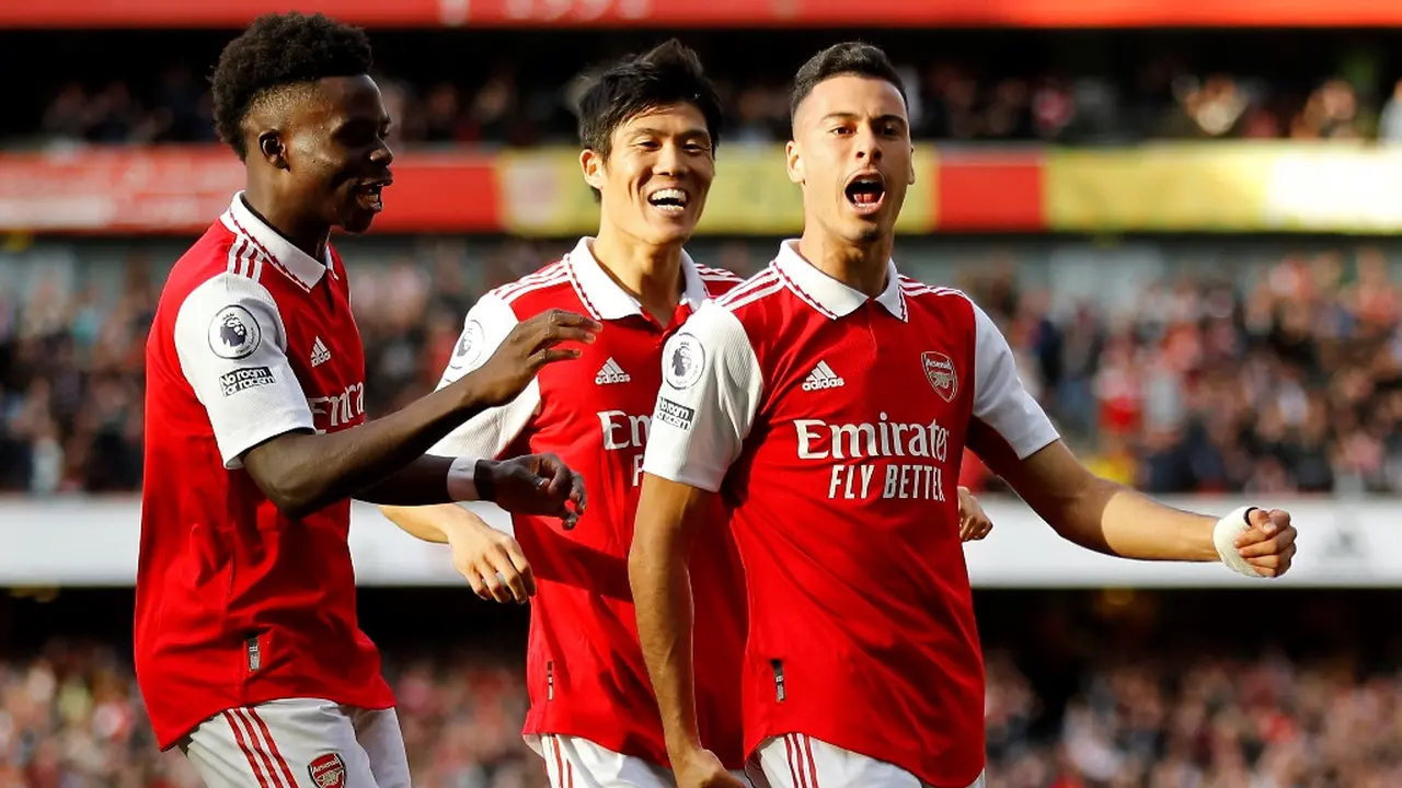 Winger Arsenal, Gabriel Martinelli.