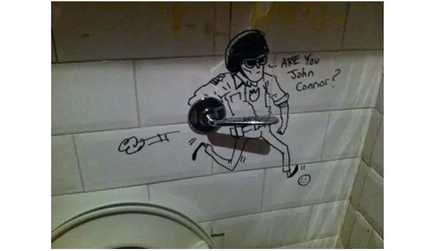 Kreatif, 8 Coretan Vandalisme di Toilet Umum Ini Bikin Geleng Kepala