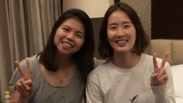 Greysia Polii dan Chang Ye-na