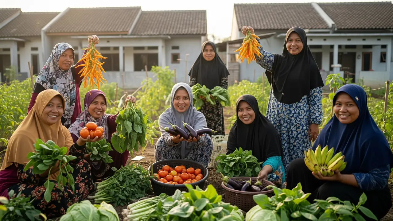 Ide Kebun Buah dan Sayur untuk Ibu-Ibu Arisan Hasil untuk Bersama