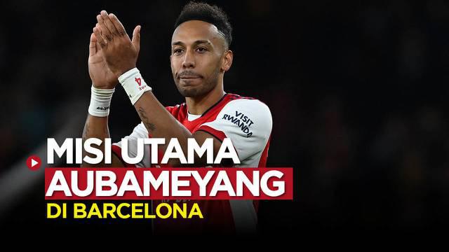 Berita video wawancara striker baru Barcelona, Pierre-Emerick Aubameyang