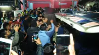 Jenazah Achmad Kurniawan akan di berangkatkan ke Jakarta menggunakan ambulans (Rana Adwa)