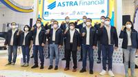 Astra Financial and Logistic mensponsori GIIAS Surabaya 2021. (Dian Kurniawan / Liputan6.com)