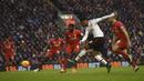 Anthony Martial mencetal 11 gol saat tampil bersama MU musim lalu. (AFP/Paul Ellis)