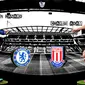 Chelsea vs Stoke City (Liputan6.com/Ari Wicaksono)