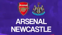 Liga Inggris: Arsenal vs Newcastle United. (Bola.com/Dody Iryawan)