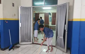 SMPN 2 Depok Banjir Lagi, Sudah Berlangsung Dua Tahun