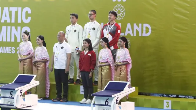 Foto: Debut Manis Jason Donovan Yusuf di Sea Games, Persembahkan Medali Emas untuk Indonesia