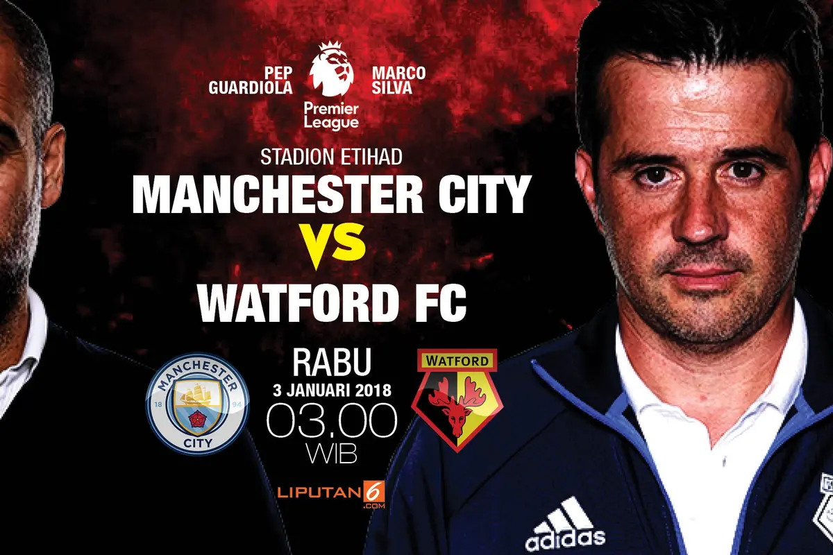 Prediksi Manchester City vs Watford