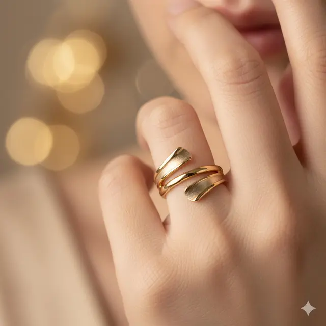 Model Cincin 24 Karat 1 Gram yang Elegan
