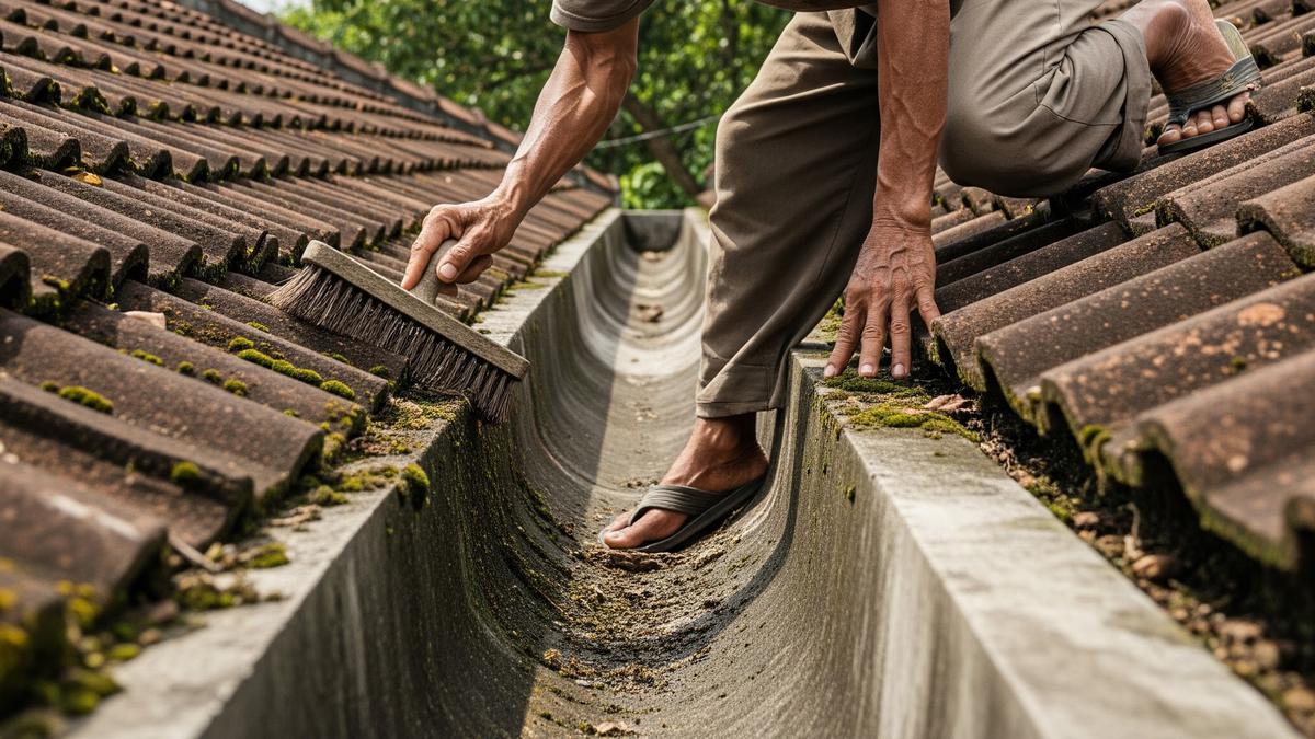 Trik Sederhana Memperbaiki Talang Bocor di Rumah Tanpa Tukang, Bebas Rembes